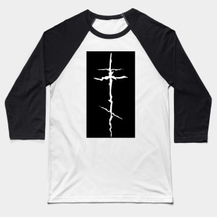 Gothic Eastern Orthodox Christian Cross Baseball T-Shirt